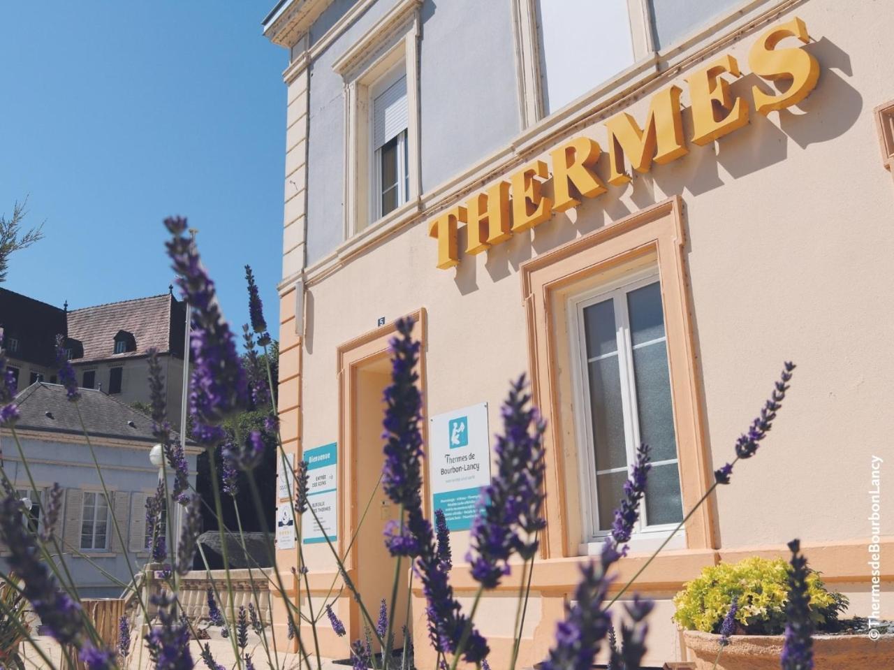 Grand Hotel De Bourbon-Lancy - Spa Et Restaurant - Logis Eksteriør billede